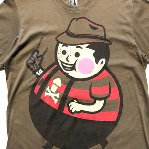 Johnny Cupcakes Kid Freddy Kruger Tee 3X NIB